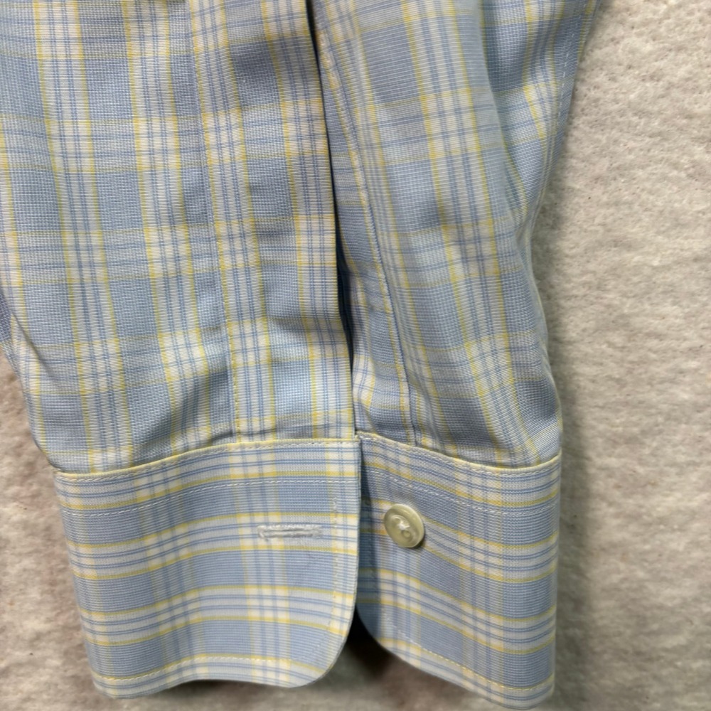 Brooks Brothers Non-Iron Supima Cotton Plaid Dress Shirt 16-35 #1111 - Picture 8 of 9